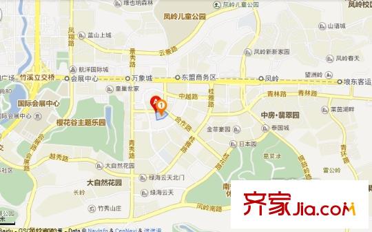 領(lǐng)世郡1號交通圖