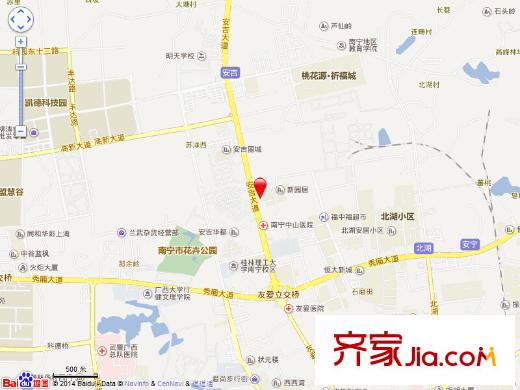新世紀(jì)花園交通圖交通示意圖