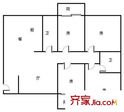 隆源國際公館 0室 戶型圖