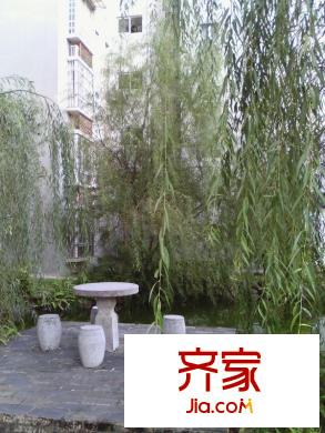 山水方園外景圖 