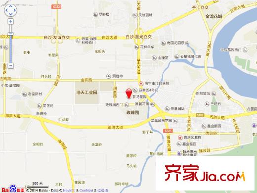 羅馬花園交通圖