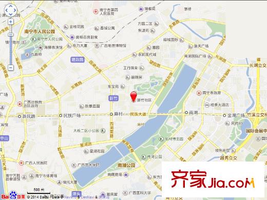 新竹小區(qū)交通圖