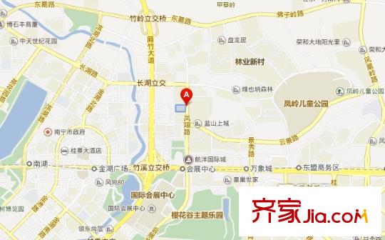 億利城交通圖