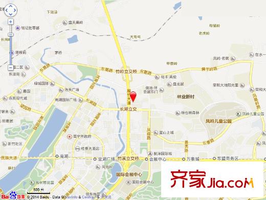 天賜良園交通圖 