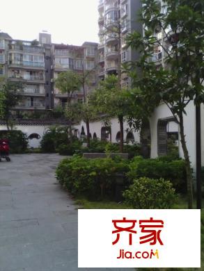 山水方園外景圖 