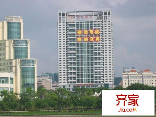 綠城畫卷外景圖呈輝 