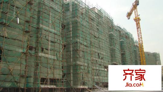 文萊御園2#、3#樓工程進度 已封頂（2010-12）