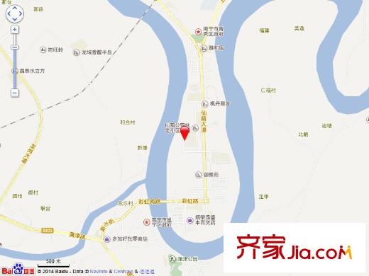 公安局仙葫住宅小區(qū)交通圖