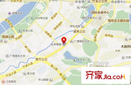 左岸青園交通圖