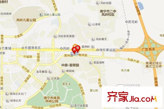 昊然風景交通圖