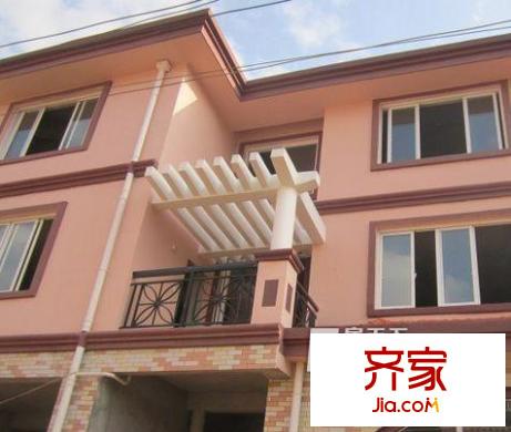 大自然獨(dú)棟別墅外景圖