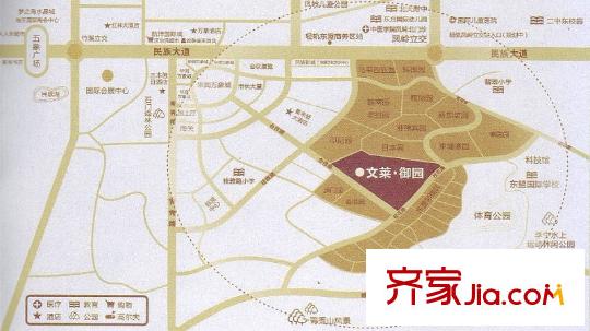 文萊御園交通圖