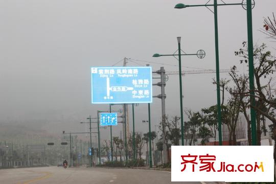 文萊御園周邊配套之周邊路況