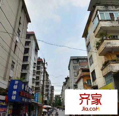 供銷社單位宿舍外景圖
