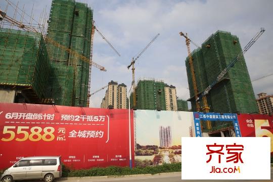 中海御湖熙岸工程進(jìn)度（2015-6-18）
