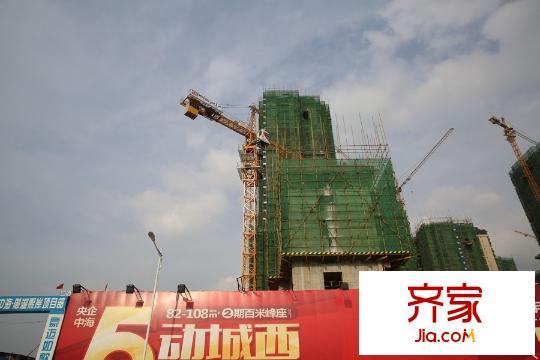 中海御湖熙岸工程進度（2015-6-18）