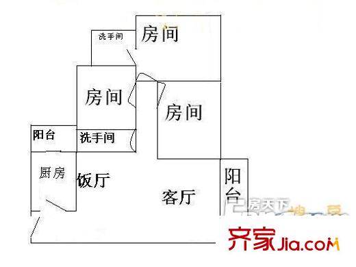 廣西華南烹飪專(zhuān)業(yè)學(xué)校宿舍戶(hù)型圖廣西華南烹飪學(xué)校宿舍戶(hù)型圖3s2t2w 3室2廳2衛(wèi)1廚