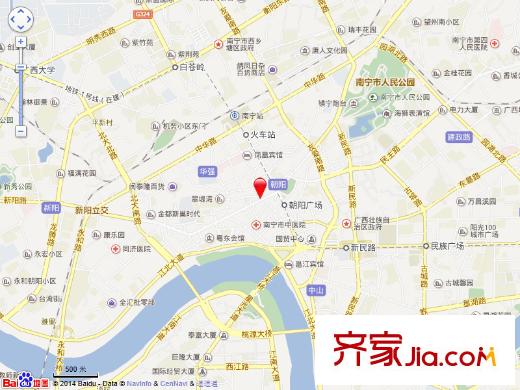 人民商廈住宅交通圖