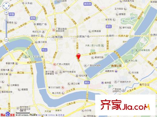 青秀區(qū)教育路單位房交通圖