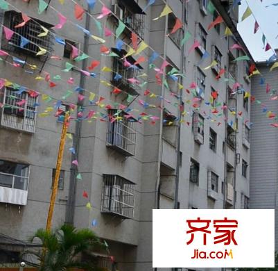 汽車配件廠宿舍外景圖3