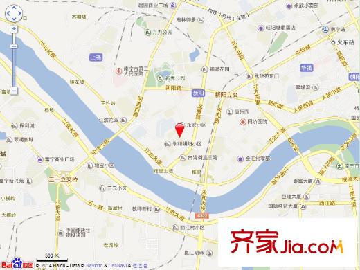 糧油飼料總廠職工宿舍交通圖
