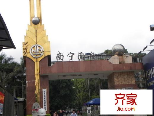 南寧市面粉廠宿舍外景圖小區(qū)圖