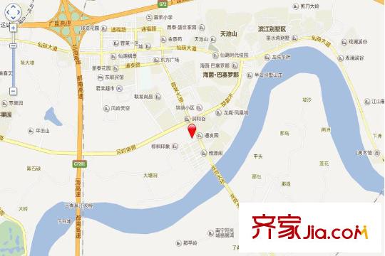 水岸新都電子地圖