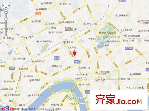 南寧市綠化工程宿舍交通圖