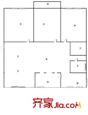明秀地稅局宿舍4室2廳2衛(wèi)