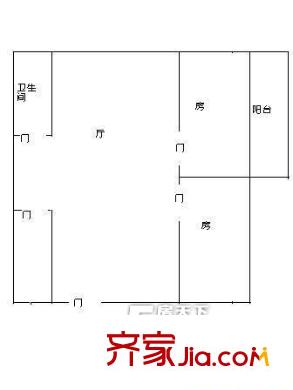明秀地稅局宿舍2室
