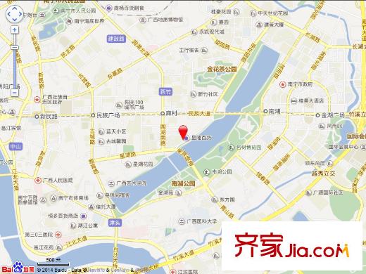 廣西廣達集團住宅小區(qū)交通圖 