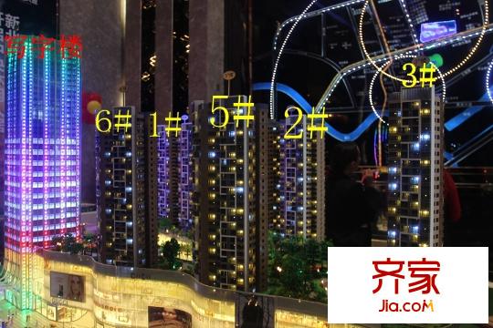 大唐天城沙盤圖（2014-12-08）