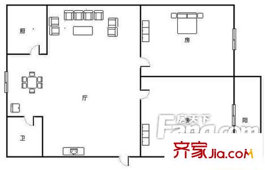 凌鐵小區(qū) 戶型圖