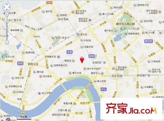 桂登商場住宅交通圖