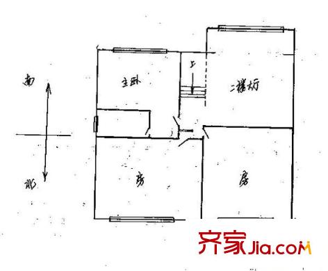 百花園小區(qū) 6室 戶型圖