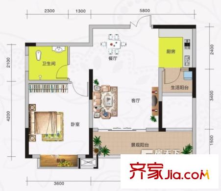 百花園小區(qū)1s1t1w