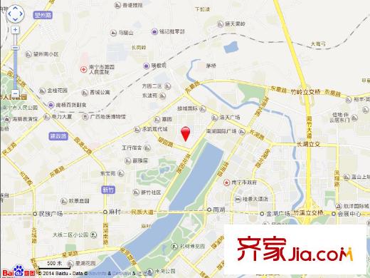 自治區(qū)外事車(chē)隊(duì)宿舍交通圖