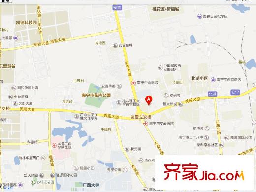 秀廂寧通苑交通圖地圖
