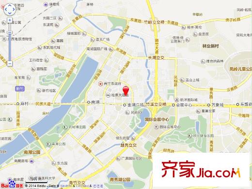 廣建小區(qū)交通圖 