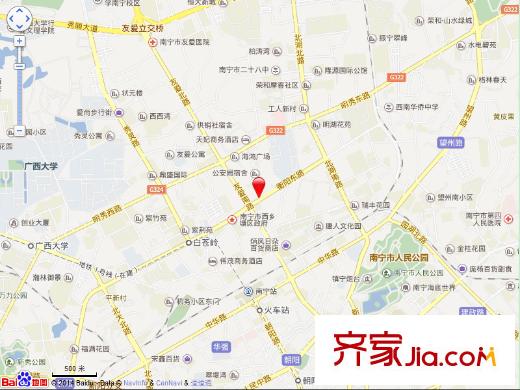 衡秀里單位房交通圖