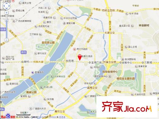 廣西發(fā)展大廈東樓交通圖