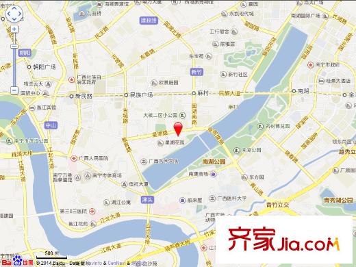 桂泰進(jìn)出口公司宿舍交通圖