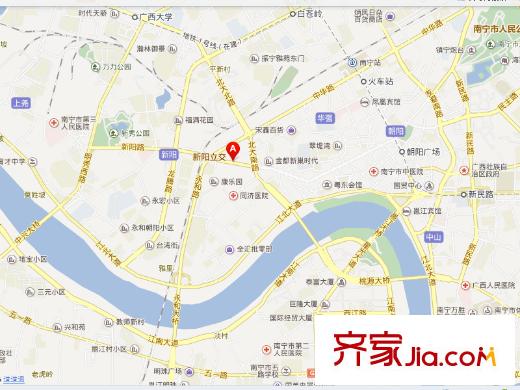 市土產(chǎn)公司宿舍交通圖