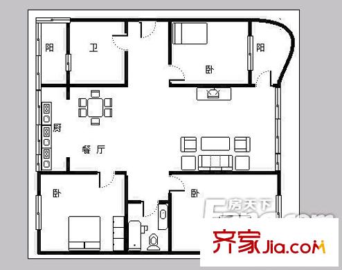 新宇花園商住樓3s2t2w1c