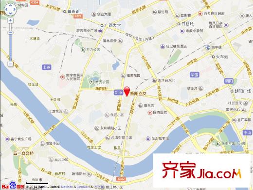 廣西區(qū)婦幼保健院生活區(qū)交通圖