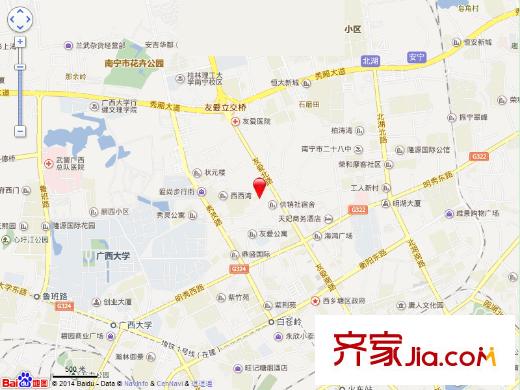 南寧市郊區(qū)政府宿舍交通圖 南寧市郊區(qū)公安局宿舍