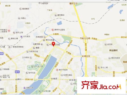 浩天南湖菁鉆公寓交通圖