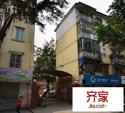 廣西機(jī)械施工公司生活區(qū)宿舍外景圖建工集團(tuán)宿舍1