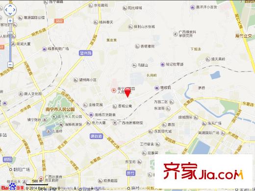 超大運(yùn)輸有限公司長(zhǎng)崗宿舍區(qū)交通圖