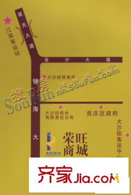 榮旺商城交通圖